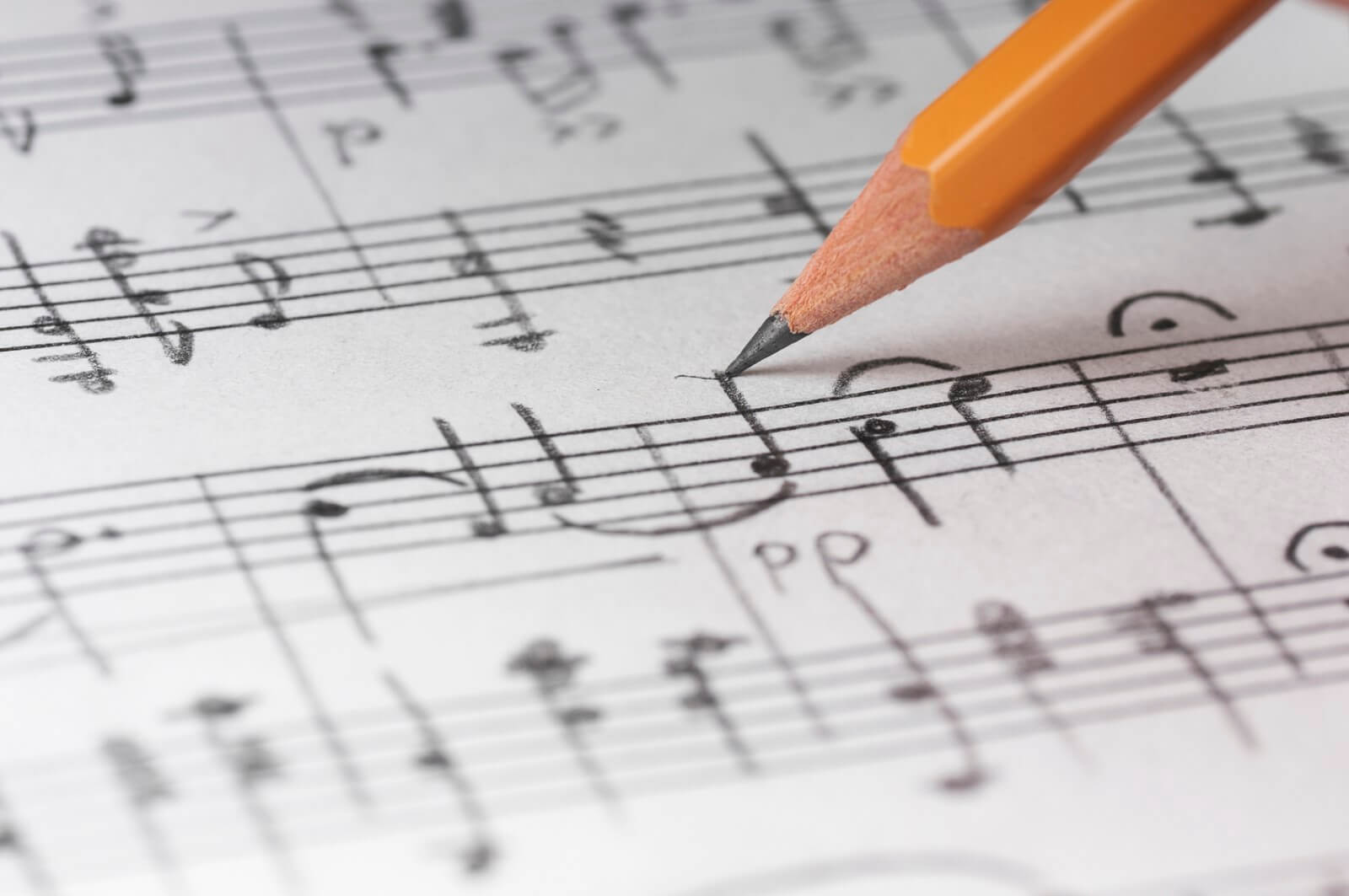 Handwritten Music Notation